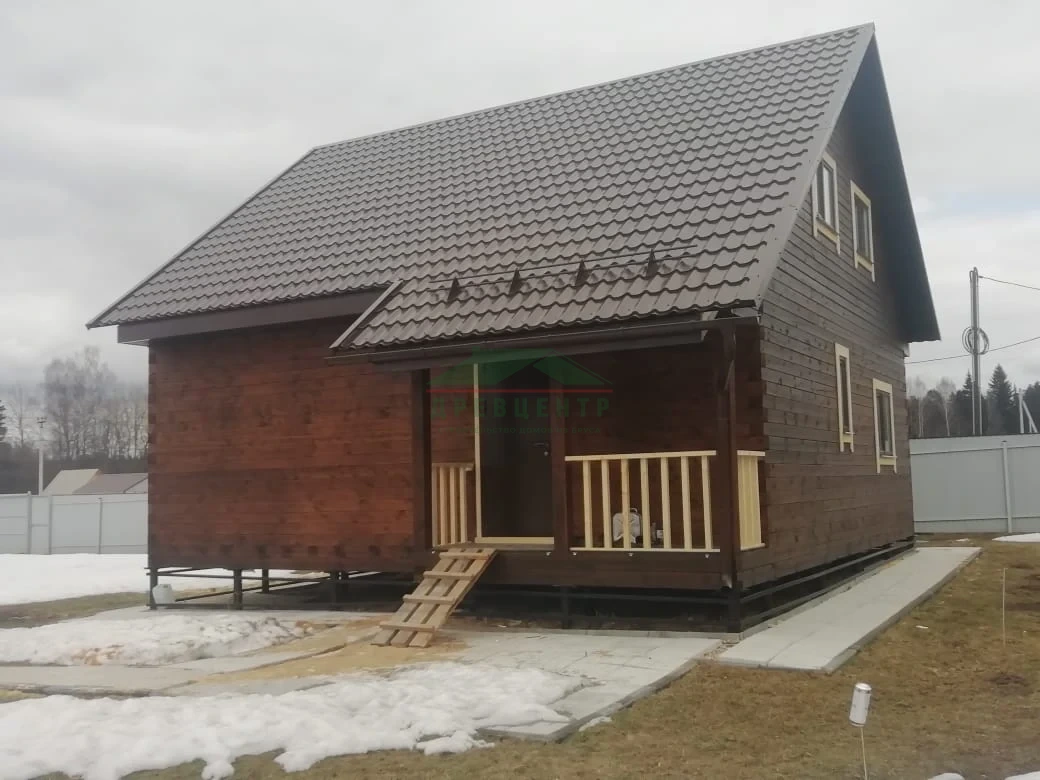 Отделка дома по проекту ДБ32 в Клинском районе