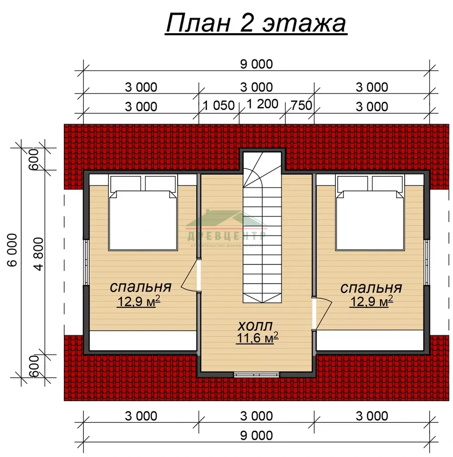 ДБ117, план 2 этажа
