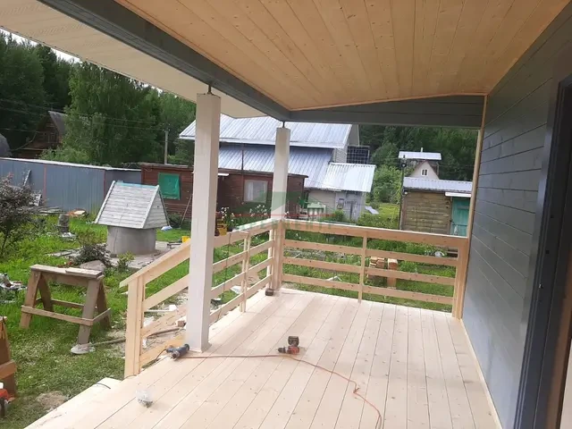 Строительство дома из бруса по проекту ДБ56 в Кимрском районе д. Глазово, фото 22 из 25