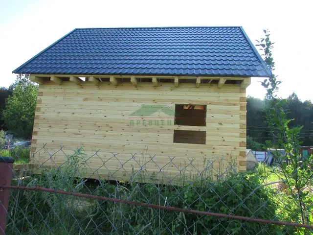 Строительство дома из бруса по проекту ДБ56 в Кимрском районе д. Глазово, фото 19 из 25