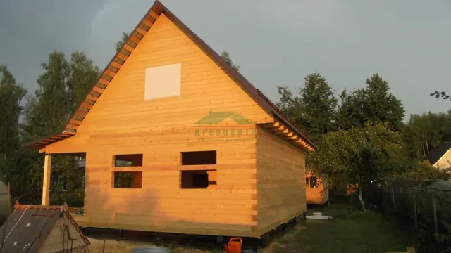 Строительство дома из бруса по проекту ДБ108 в г. Электросталь, фото 20 из 20