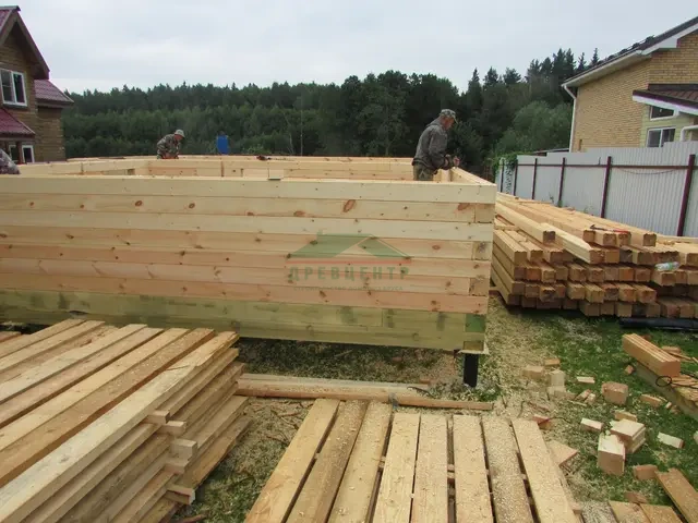 Строительство дома из буса 7х9 в г. Москва, п. Краснопахорское, фото 8 из 24