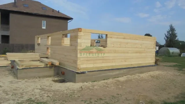 Строительство дома из бруса по проекту ДБ136 в Щелковском районе д. Еремино, фото 7 из 18