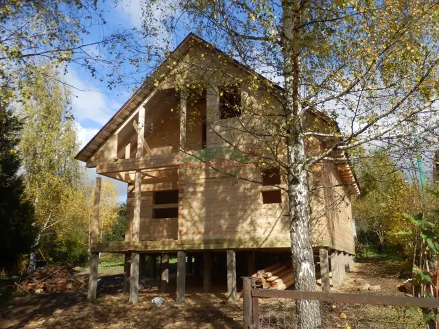 Строительство дома из бруса по проекту ДБ62 в Сергиево Посадском районе д. Псарево, фото 25 из 25