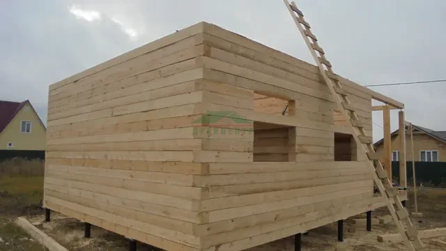 Строительство дома из бруса по проекту ДБ10 в Ступинском районе СНТ "Ясные зори", фото 10 из 18