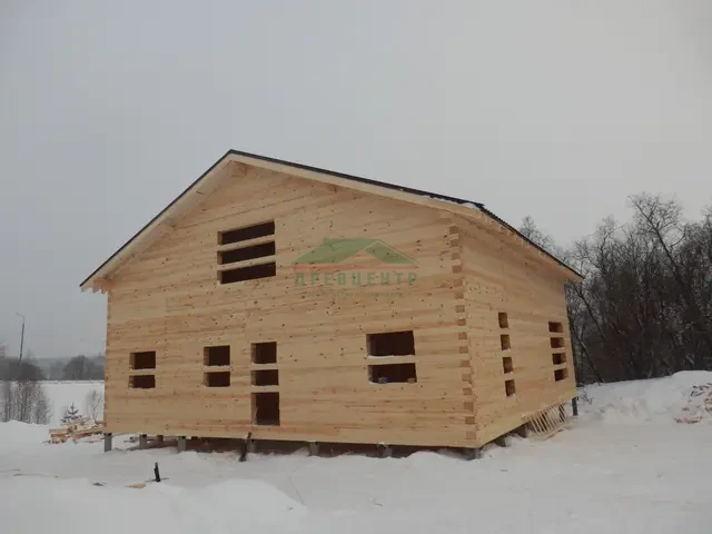 Строительство дома из бруса 12х12 м в Рузском районе СНТ Ракитино, фото 25 из 25