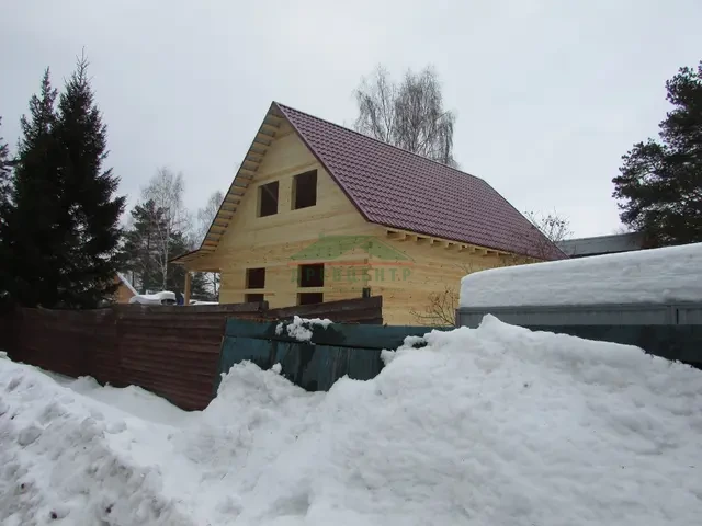 Строительство дома из бруса 8х10 м в Ногинском районе п. им. Воровского, фото 25 из 26