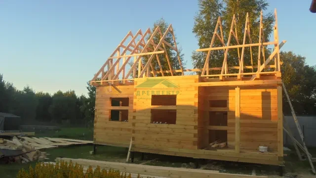 Строительство дома из бруса по проекту ДБ 110 в Раменском районе с. Степановское, фото 14 из 19