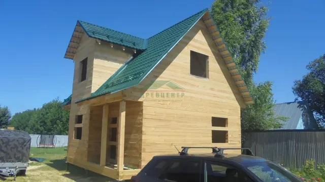 Строительство дома из бруса по проекту ДБ 110 в Раменском районе с. Степановское, фото 19 из 19