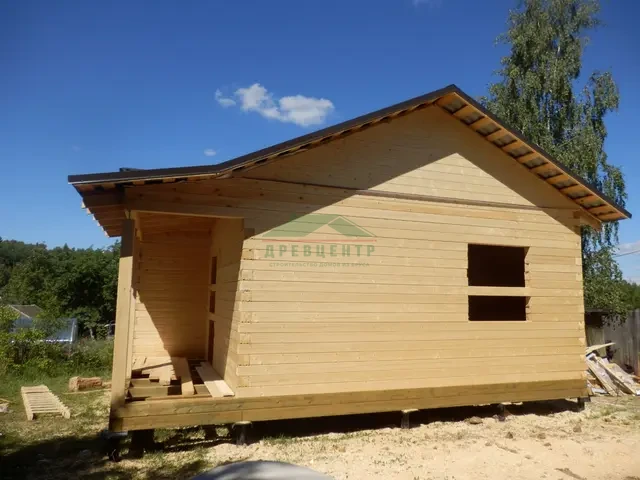 Строительство дома из бруса 7х9 в Одинцовском районе д. Иглово, фото 12 из 16