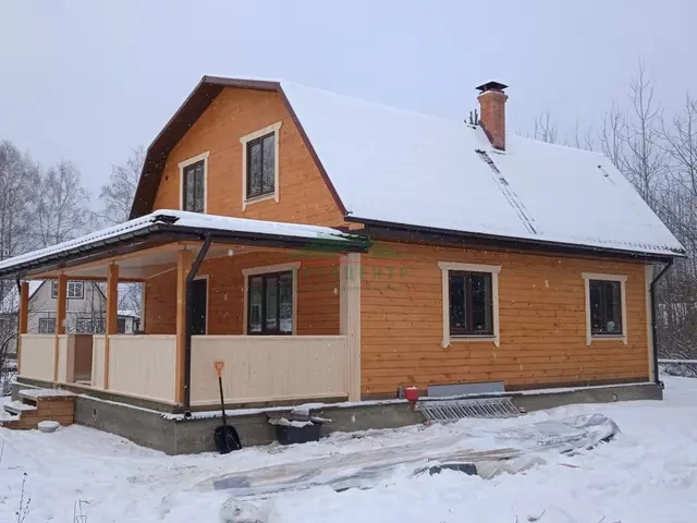 Строительство дома из бруса по проекту ДБ88 в Орехово Зуевском районе СНТ Березки, фото 24 из 25