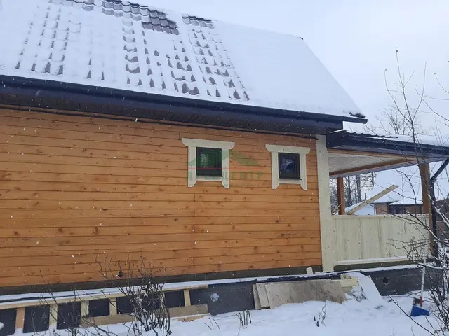 Строительство дома из бруса по проекту ДБ88 в Орехово Зуевском районе СНТ Березки, фото 21 из 25