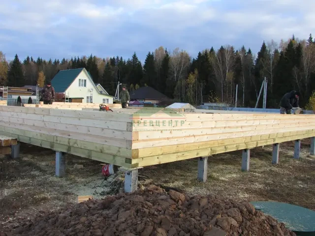 Строительство дома из бруса 10х12 м в Можайском районе д. Лыткино - 3, фото 10 из 32