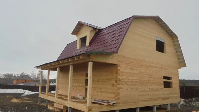 Строительство дома из бруса из бруса 8х9 м в Зарайском районе д. Старо Подгороднее, фото 19 из 20