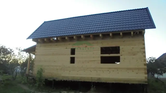 Строительство дома из бруса 9х9 м в Смоленской области, д. Батюшково, фото 11 из 15