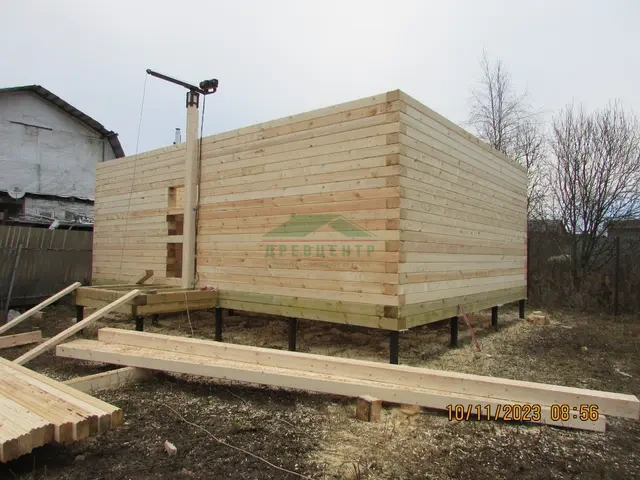 Строительство дома из бруса 6х9. в Одинцовском районе, п. Старый Городок., фото 16 из 24