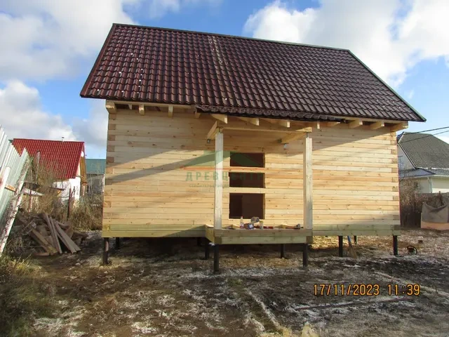 Строительство дома из бруса 6х9. в Одинцовском районе, п. Старый Городок., фото 24 из 24