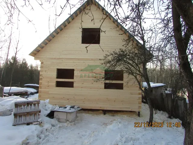 Строительство дома из бруса 6х9 м в Раменском районе СНТ Эврика., фото 15 из 15