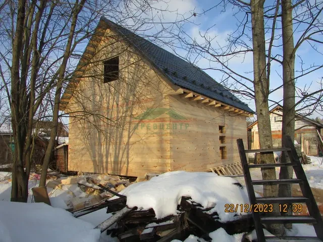 Строительство дома из бруса 6х9 м в Раменском районе СНТ Эврика., фото 14 из 15