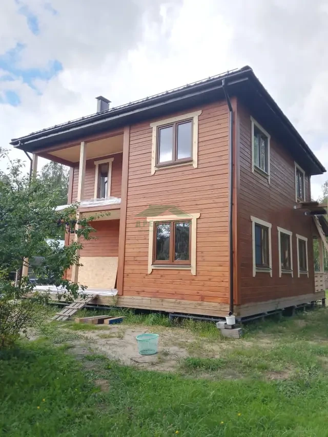 Строительство дома из бруса по проекту ДБ152 в Орехово Зуевском районе д. Малиново, фото 24 из 24