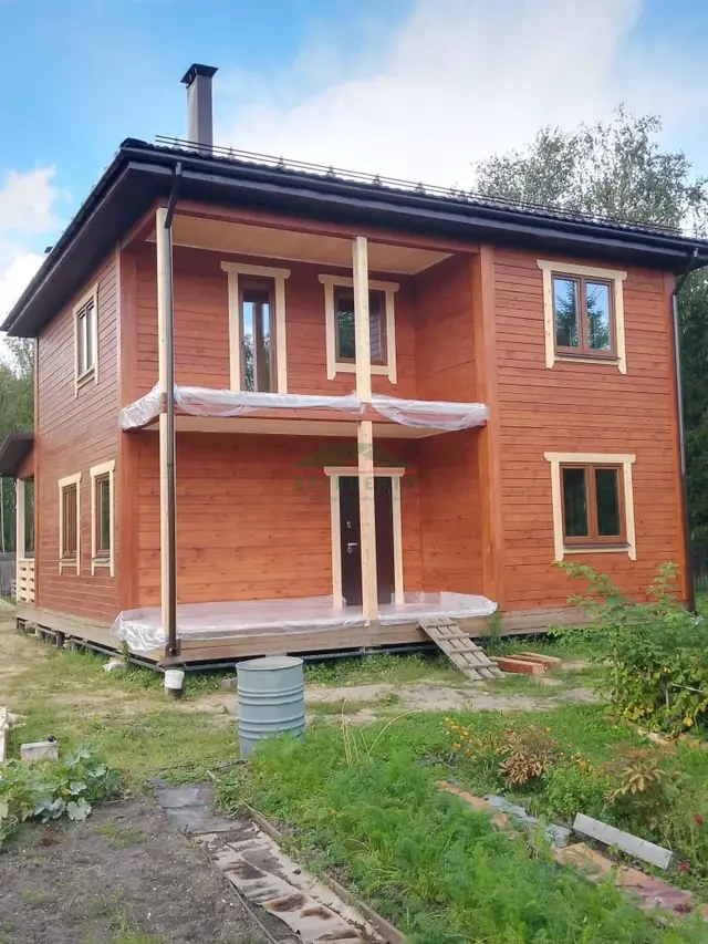 Строительство дома из бруса по проекту ДБ152 в Орехово Зуевском районе д. Малиново, фото 21 из 24