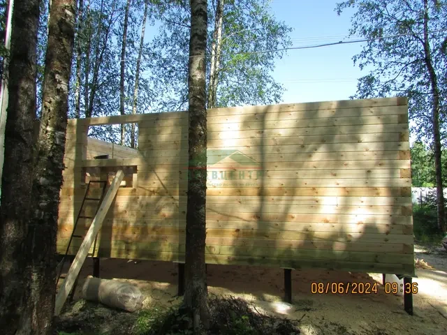 Строительство дома из бруса 6х7 м в Щелковском районе, п. Богослово, фото 11 из 20