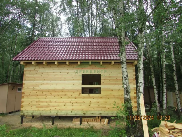 Строительство дома из бруса 6х7 м в Щелковском районе, п. Богослово, фото 18 из 20