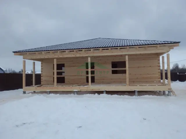 Строительство дома из бруса 12х13 м в Одинцовском районе КП Матрешки Виладж, фото 16 из 17