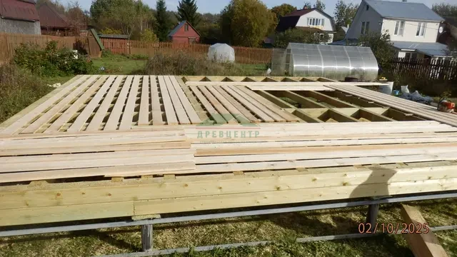 Строительство дома из бруса по проекту ДБ163 в Сергиево Посадском районе, д. Дубиненское, фото 7 из 17