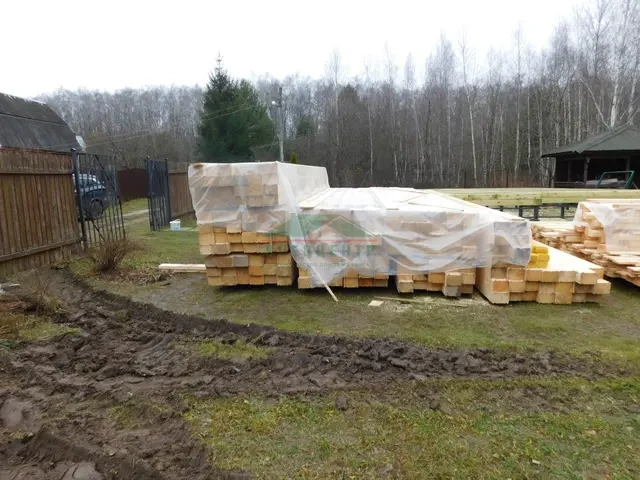 Строительство дома из бруса 10х11 в г. Зарайск, СНТ Вершки, фото 11 из 31