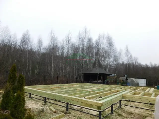 Строительство дома из бруса 10х11 в г. Зарайск, СНТ Вершки, фото 10 из 31
