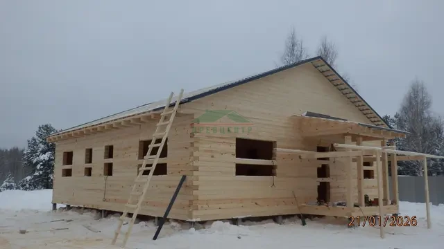 Строительство дома из бруса 11х12 м во Владимирской области, д. Сушнево - 1., фото 13 из 16