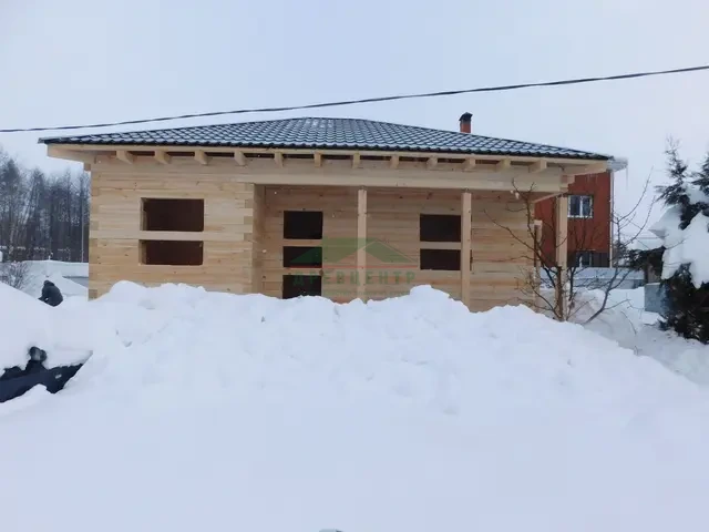 Строительство дома из бруса по проекту ДБ169 в п. им. Воровского Щелковского района, фото 16 из 18