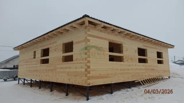 Строительство дома из бруса по проекту ДБ 177 в Щелковском районе, с/п Трубинское, фото 16 из 17