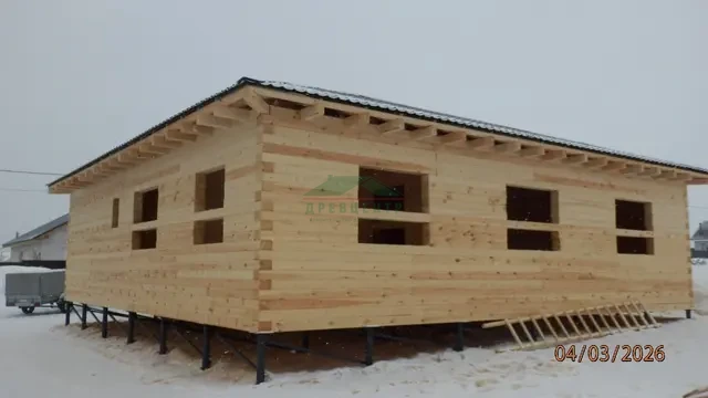 Строительство дома из бруса по проекту ДБ 177 в Щелковском районе, с/п Трубинское, фото 15 из 17