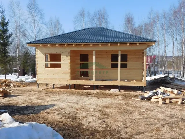 Строительство дома из бруса по проекту ДБ 169 в Можайском районе, д. Изумрудное Озеро 2, фото 28 из 28