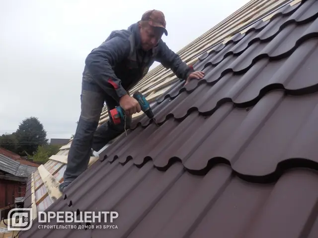 Кровельные работы. Пушкинский р-он. д.Софрино, фото 7 из 15