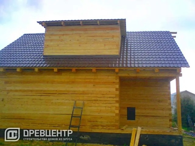 Строительство дома из бруса размером 8х10 Наро-Фоминский район, фото 7 из 7