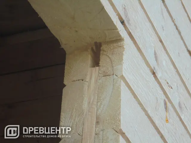Строительство дома из бруса по проекту ДБ39, фото 13 из 33