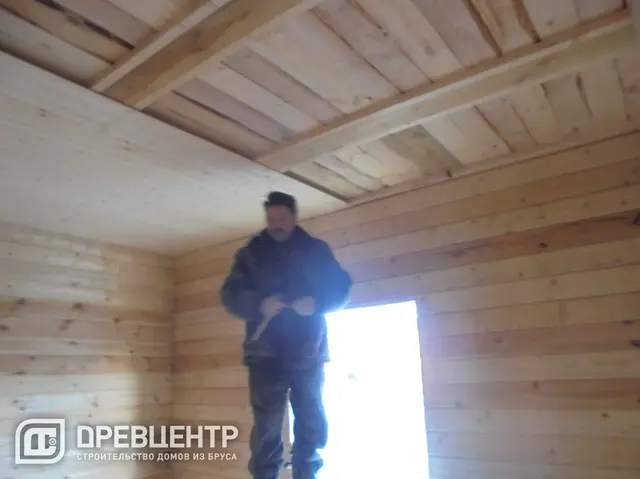 Строительство дома из бруса по проекту ДБ39, фото 18 из 33
