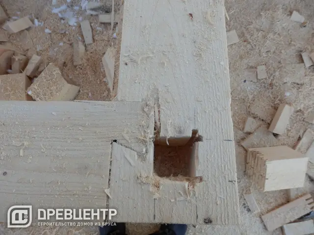 Строительство дома из бруса размером 8х9 Волоколамский район, фото 7 из 23