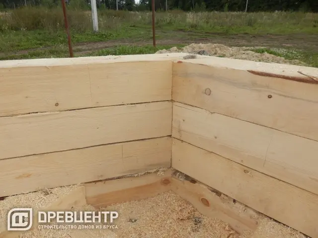 Строительство дома из бруса размером 7х9 с "эркером"Заокский р-он, фото 18 из 54