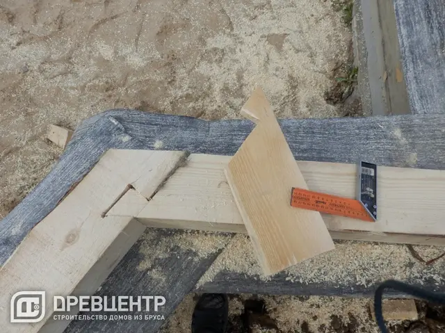 Строительство дома из бруса размером 7х9 с "эркером"Заокский р-он, фото 9 из 54