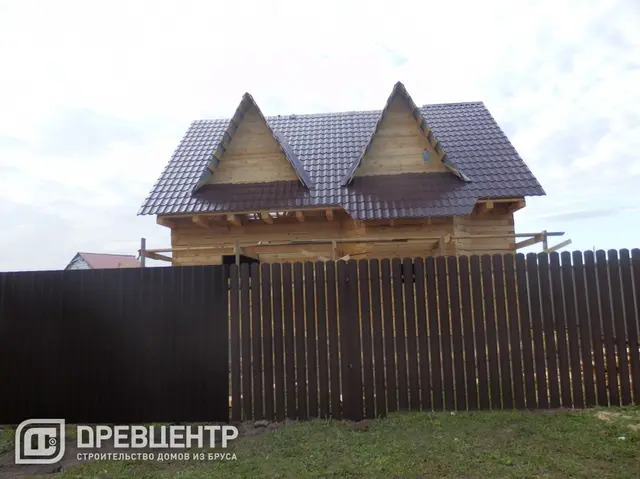 Строительство дома из бруса размером 7х9 с "эркером"Заокский р-он, фото 49 из 54