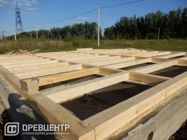 Строительство дома из бруса размером 7х9 с "эркером"Заокский р-он, фото 11 из 54