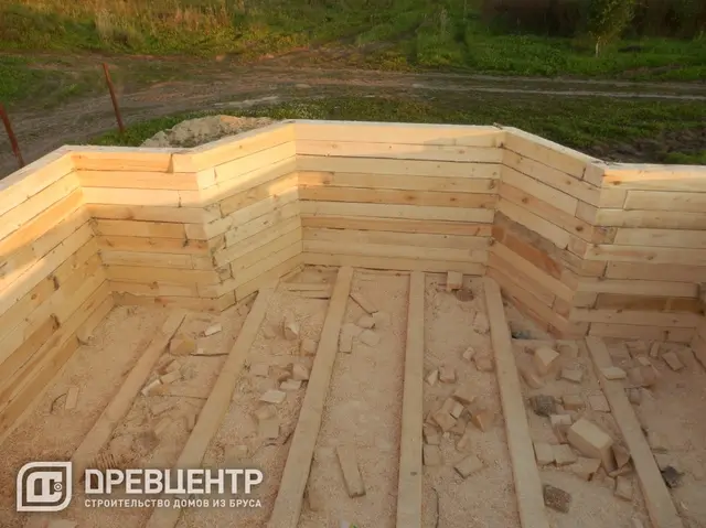 Строительство дома из бруса размером 7х9 с "эркером"Заокский р-он, фото 29 из 54