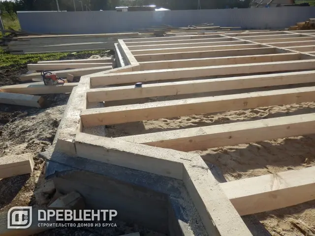 Строительство дома из бруса размером 7х9 с "эркером"Заокский р-он, фото 14 из 54