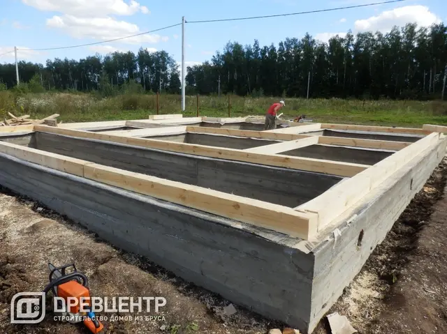 Строительство дома из бруса размером 7х9 с "эркером"Заокский р-он, фото 7 из 54