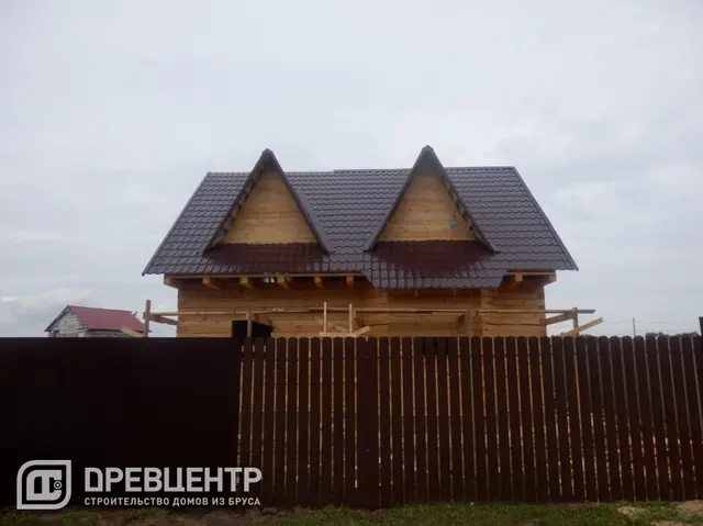 Строительство дома из бруса размером 7х9 с "эркером"Заокский р-он, фото 52 из 54
