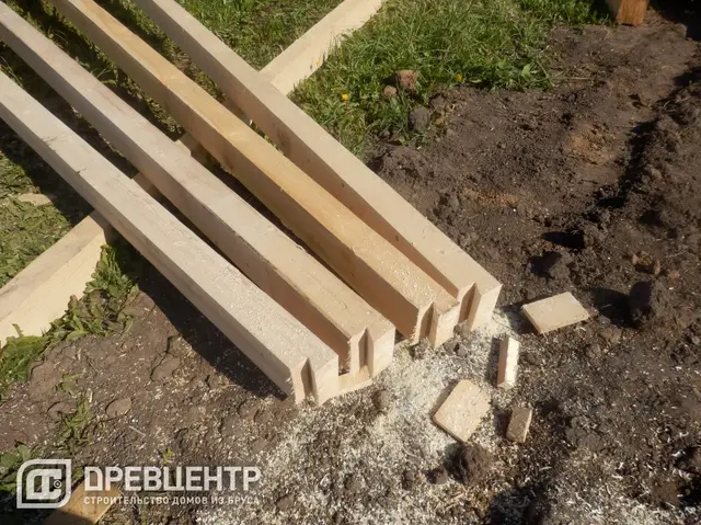Строительство дома из бруса размером 7х9 с "эркером"Заокский р-он, фото 25 из 54